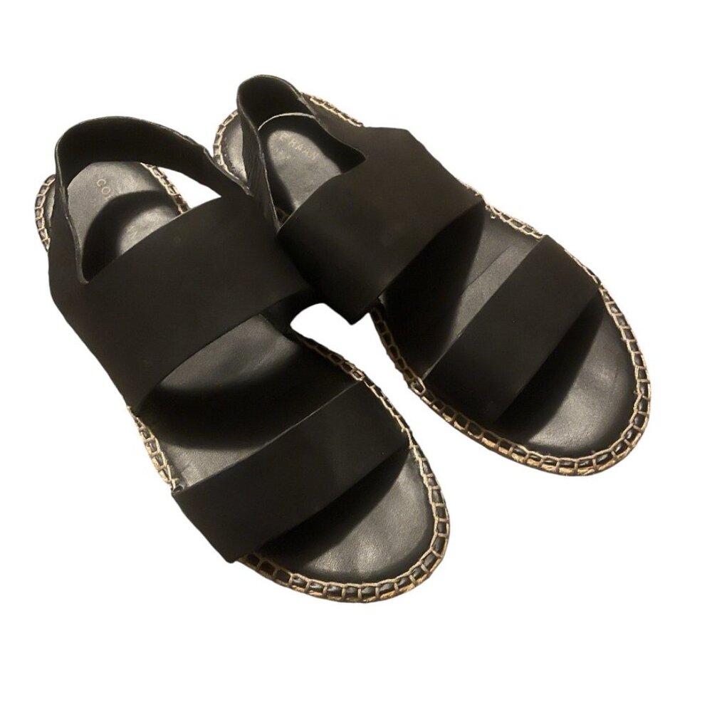 COLE HAAN CLOUDFEEL ESPADRILLE PLATFORM SANDAL